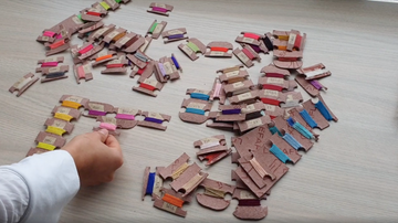 Lombia Wayuu Bag creative process 1