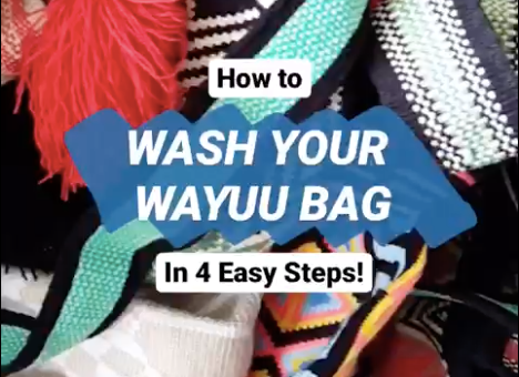 machine wash your wayuu bag