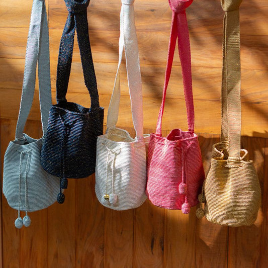 Sparkling Small Wayuu Bag