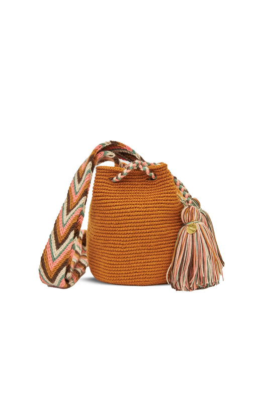Mustard Mini Wayuu Bag