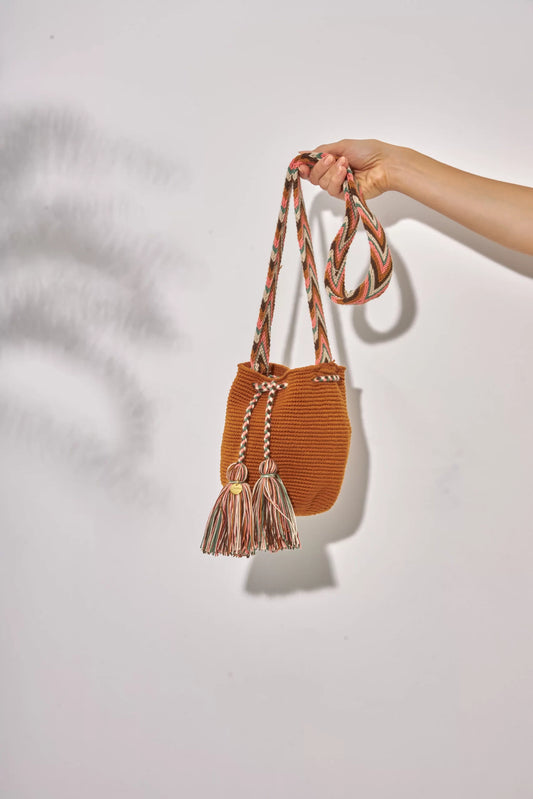 Mustard Mini Wayuu Bag