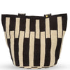 Tecla Extra Large beige and black, handmade by Colombian artisans.