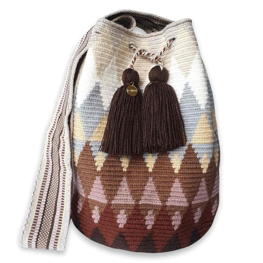 Tiramisu Large Wayuu Bag