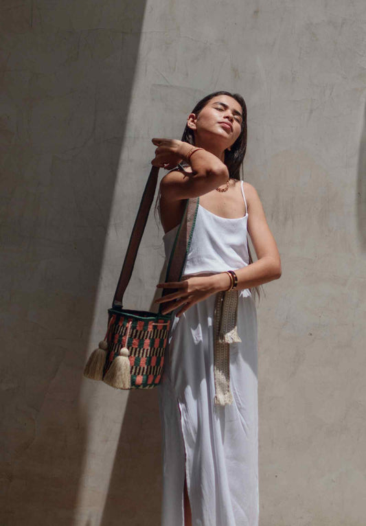 Uliya Medium Wayuu Crochet Bag