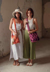 Palma Berry Medium Wayuu Crochet Bag
