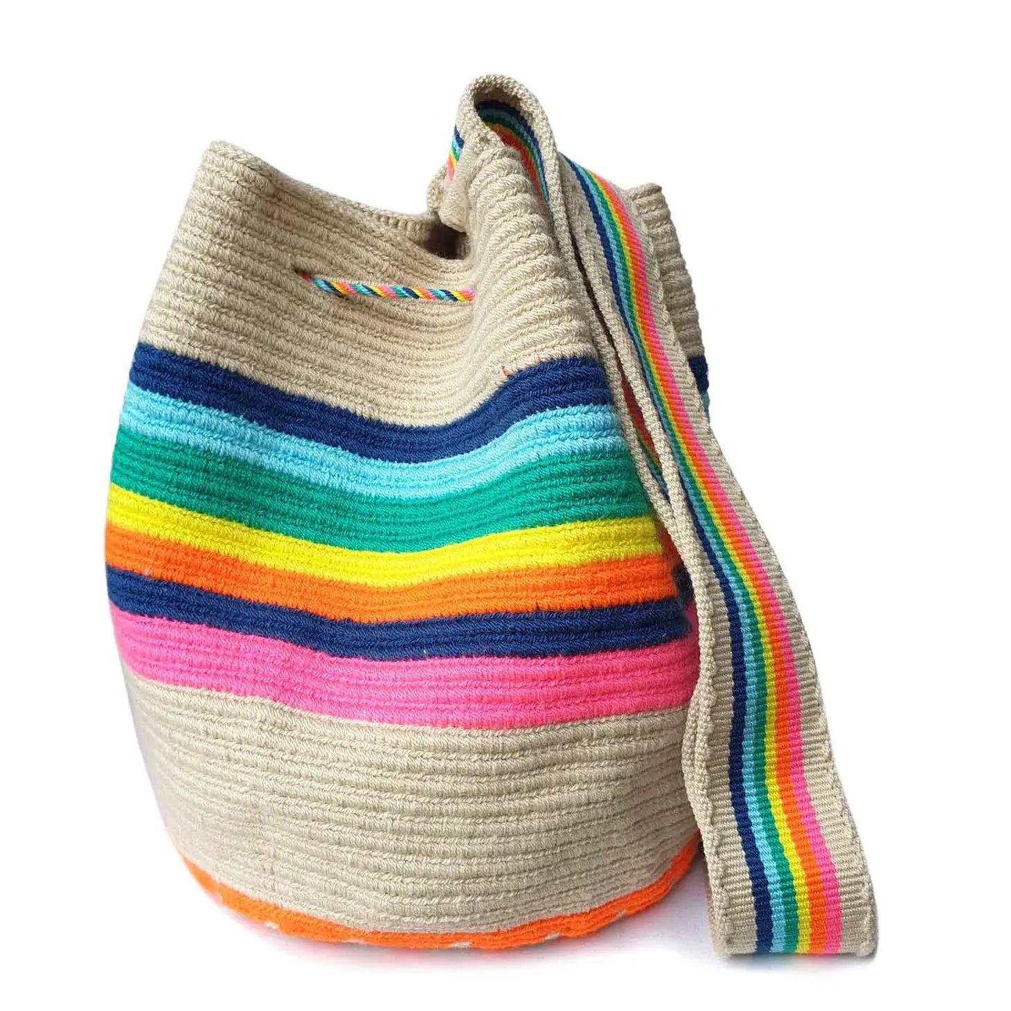 Colombian Wayuu Mochila Bag e6ddadfc30415f7f7470346c62fac1ba53a413c1d8cb13c151635754e8da84a8