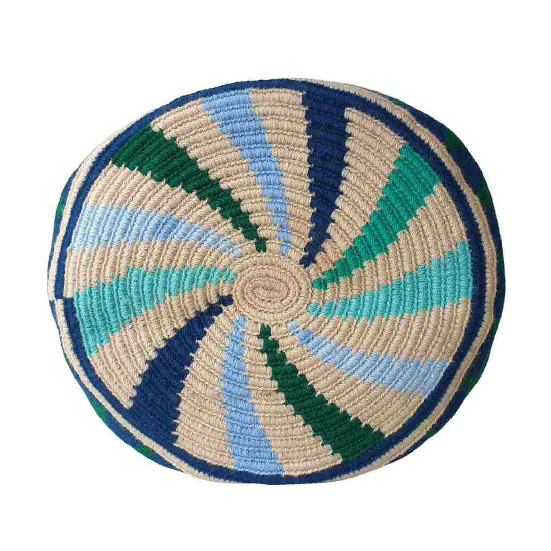 Colombian Wayuu Mochila Bag peacock 3
