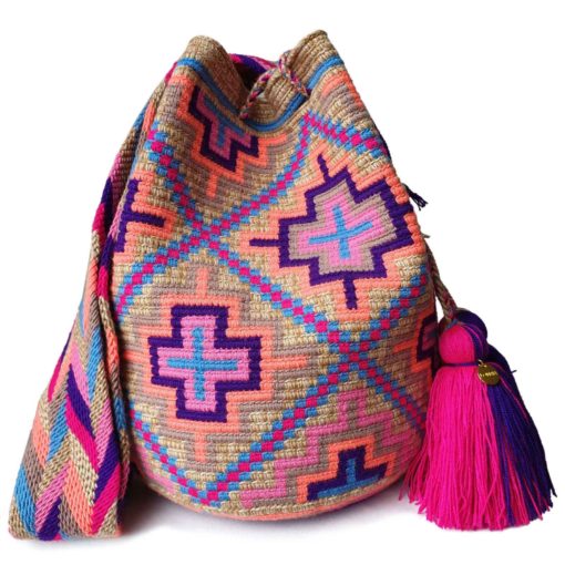 Kitty Wayuu Mochila Bag | LOMBIA Wayuu Bags | FairTrade + Womanmade