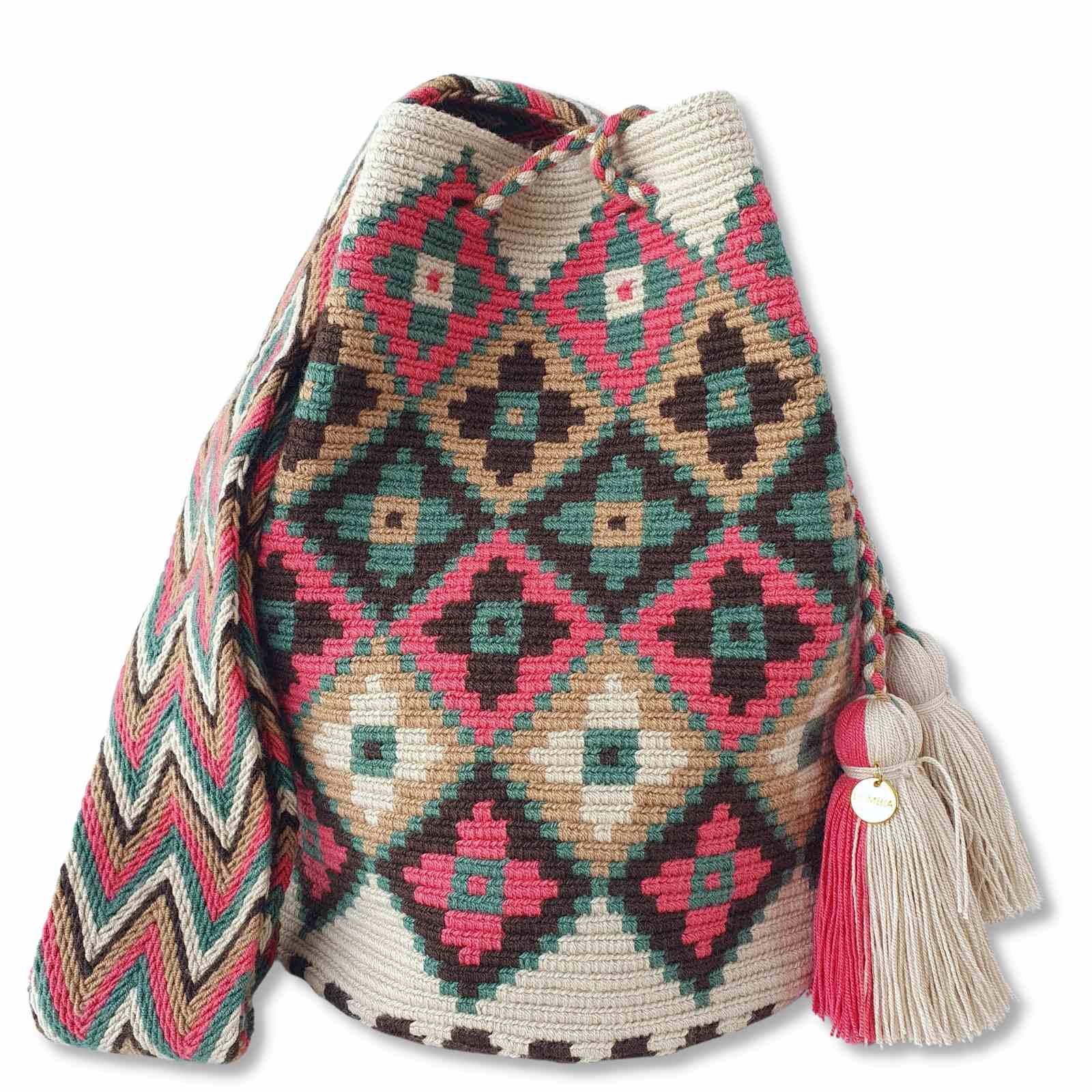 Strawberry Checkered Wayuu Bag – Windy O'Connor Art and Home